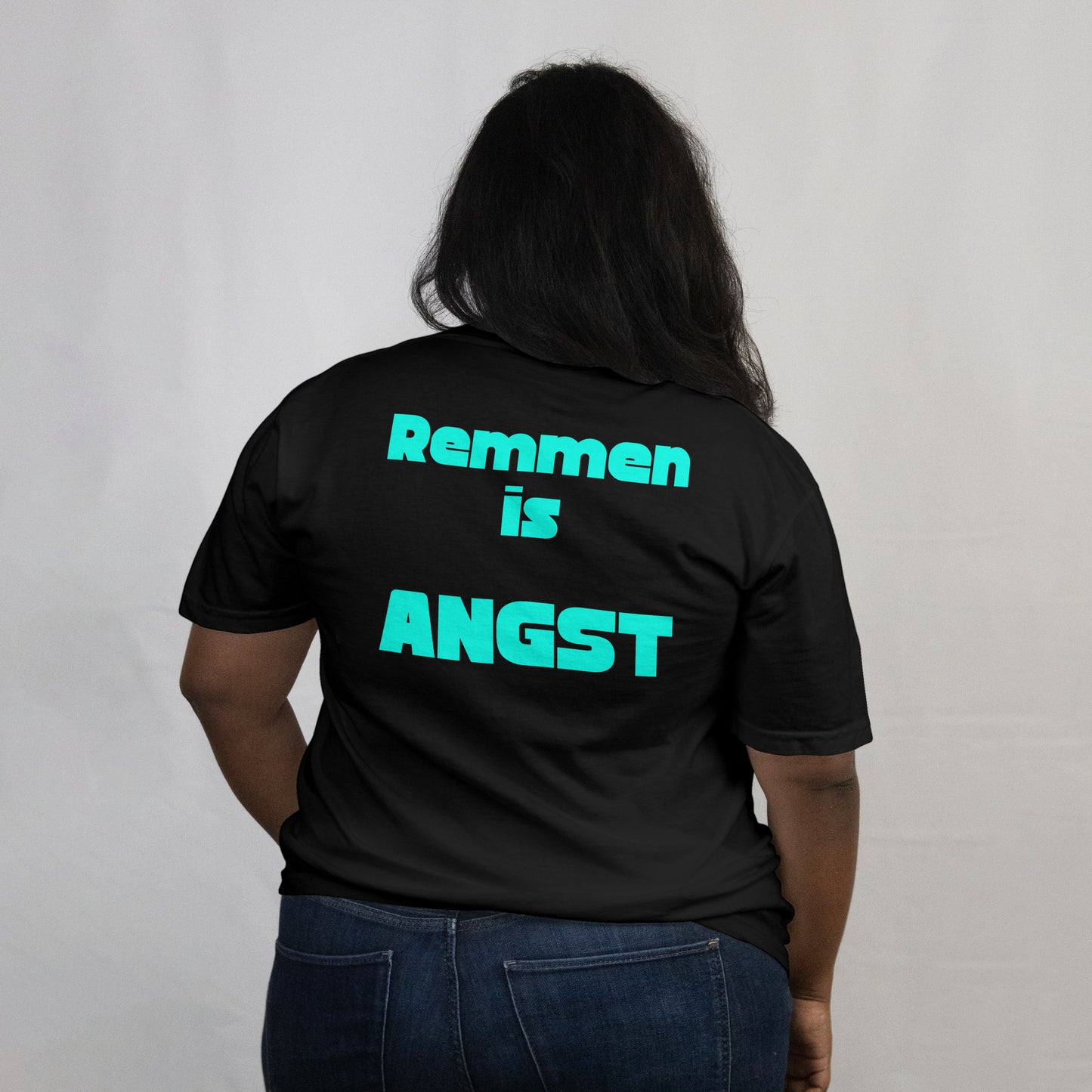 Remmen is angst blauw