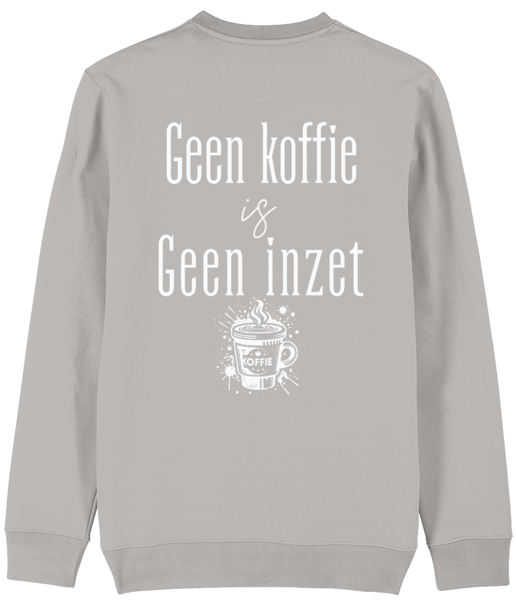 Trui Geen koffie is geen inzet