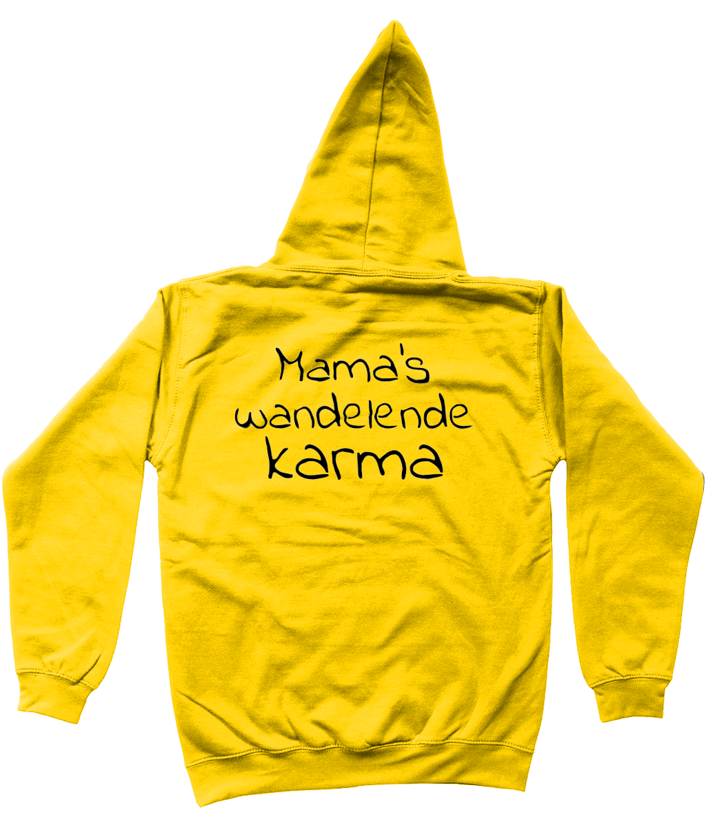 Hoodie kid Mama's wandelende karma