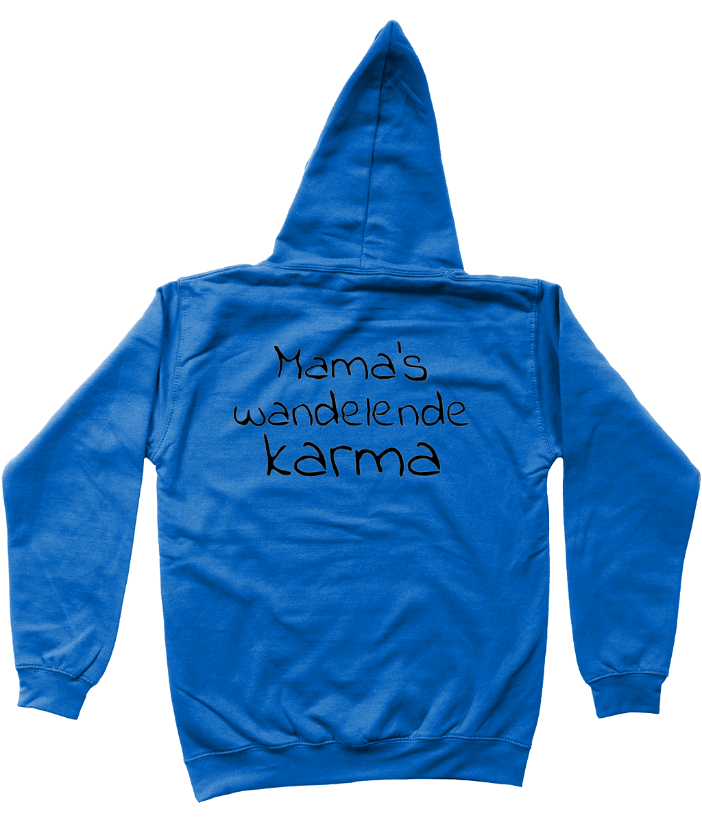 Hoodie kid Mama's wandelende karma
