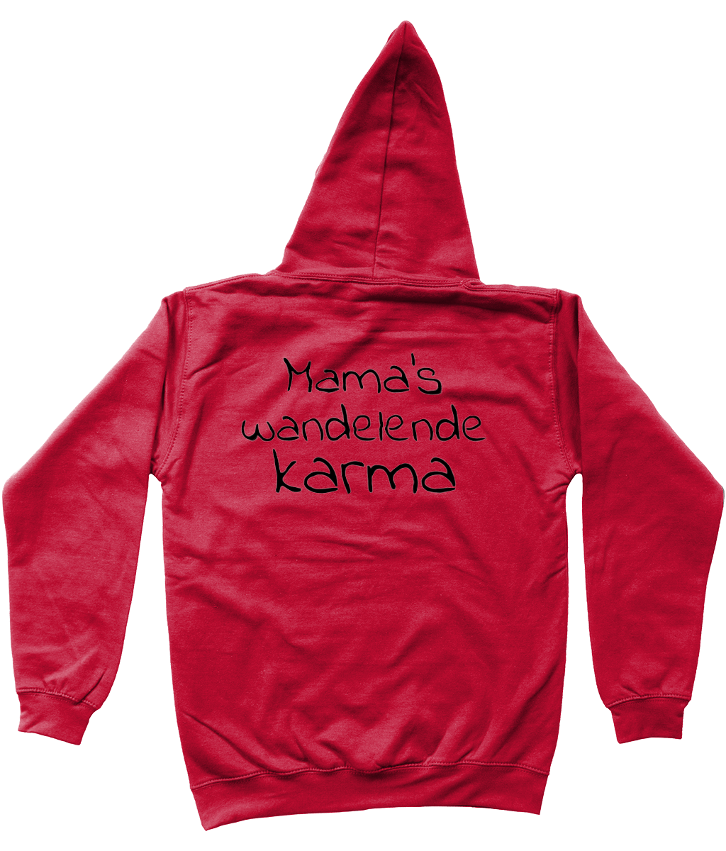 Hoodie kid Mama's wandelende karma