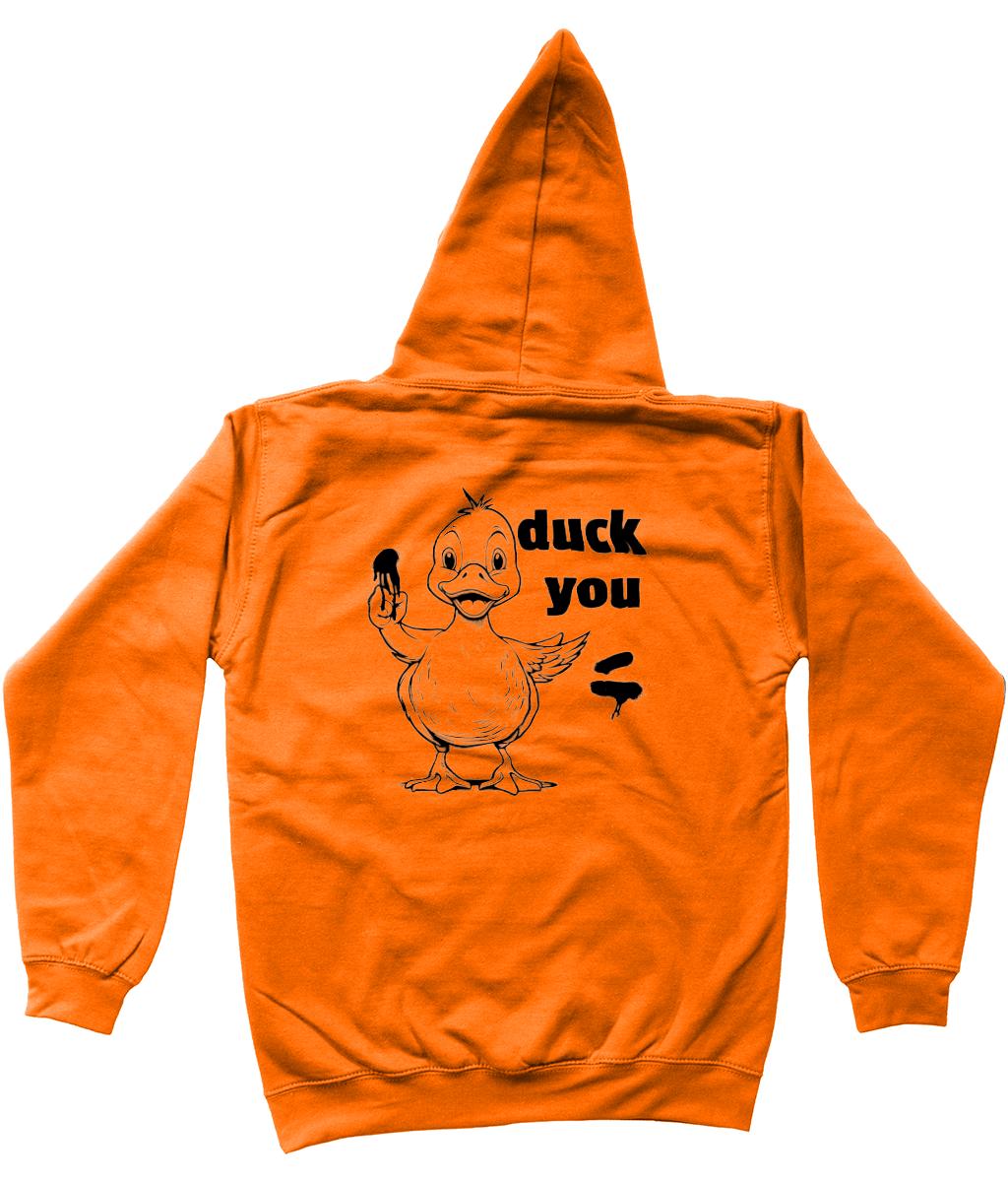 Hoodie kids Duck you