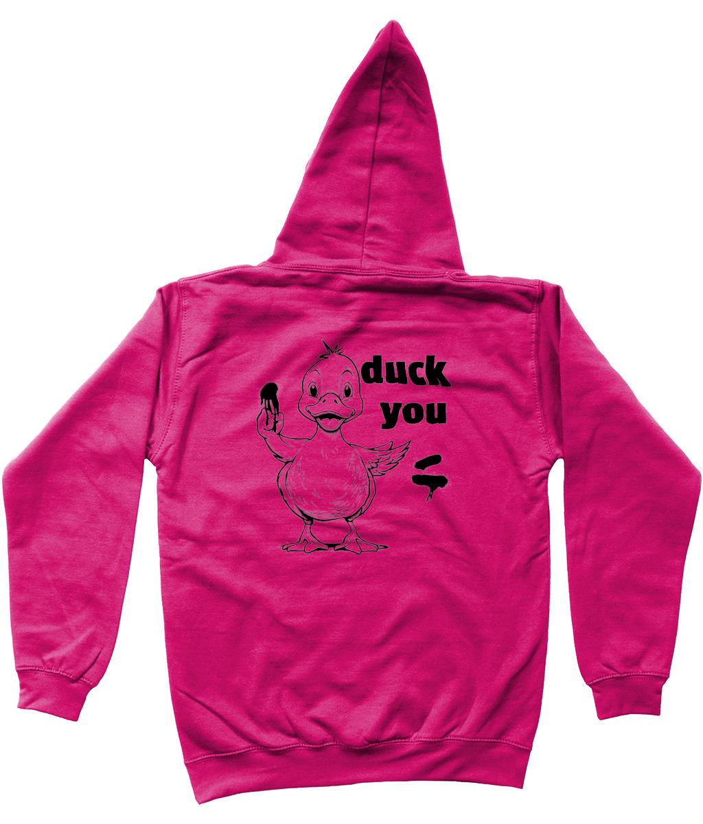 Hoodie kids Duck you