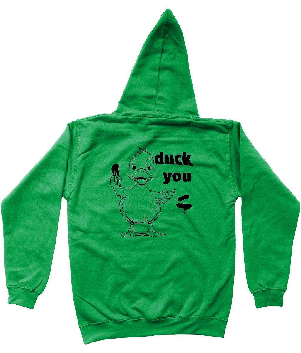 Hoodie kids Duck you