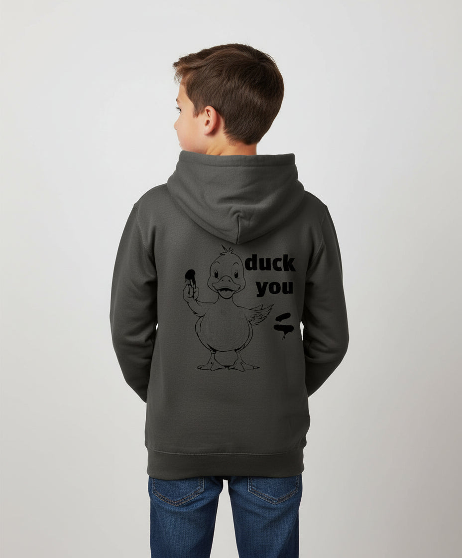 Hoodie kids Duck you