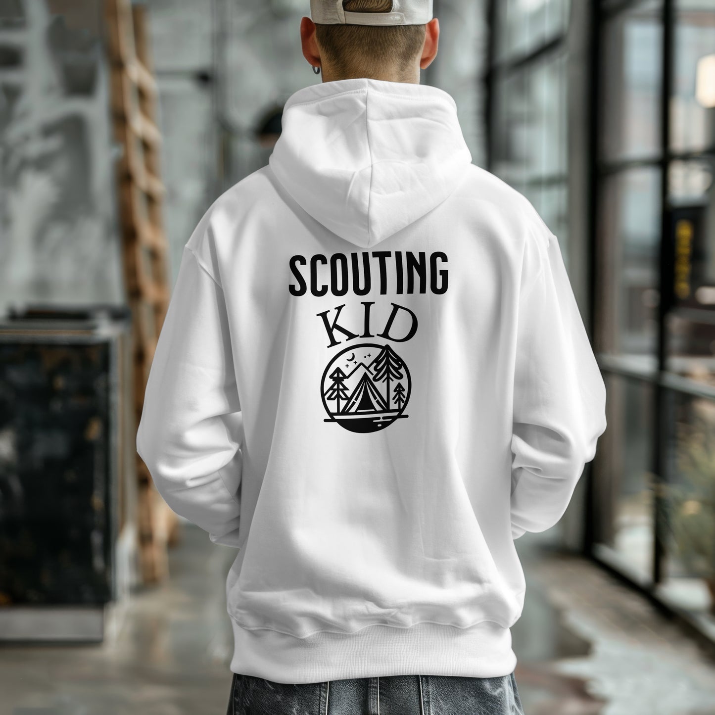 Hoodie kids Scouting kid