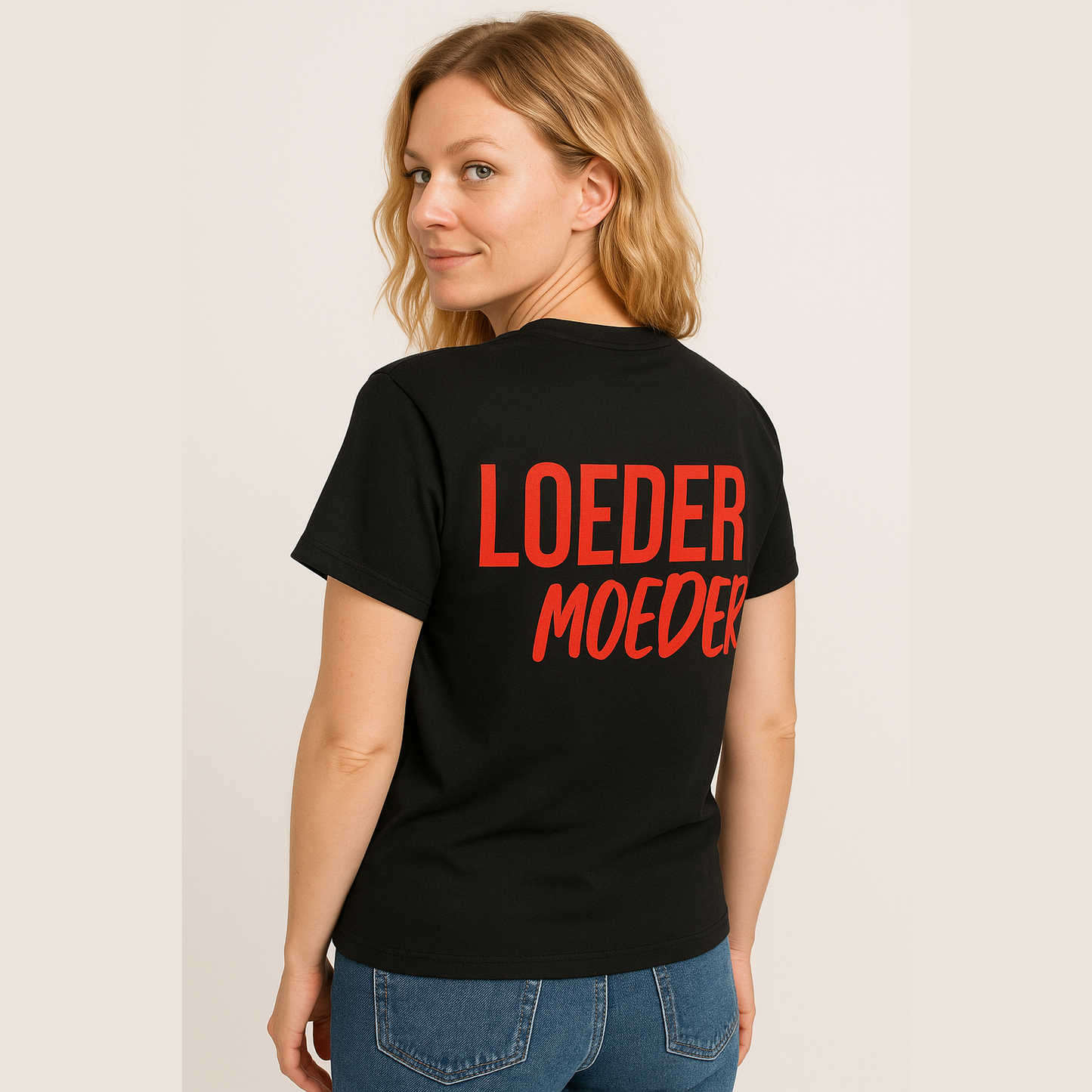 T-shirt Loedermoeder