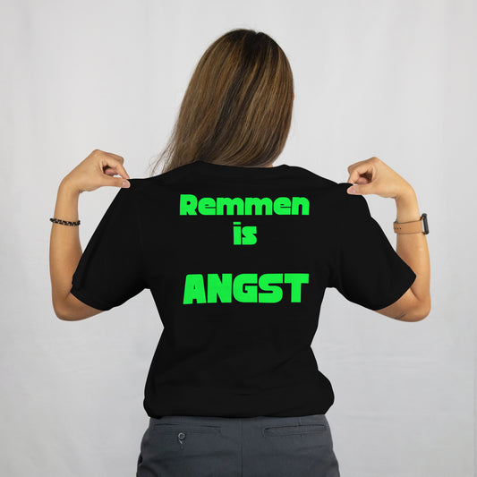 Remmen is angst green
