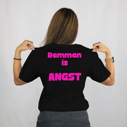 Remmen is angst roze