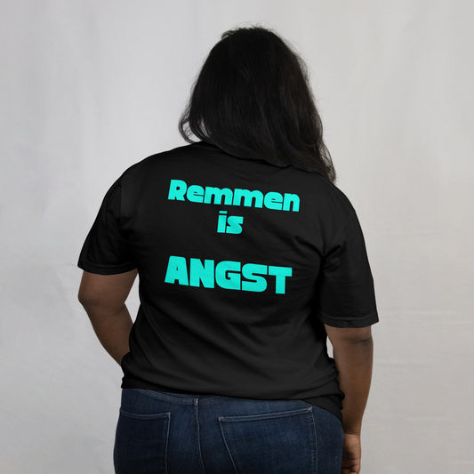Remmen is angst blauw