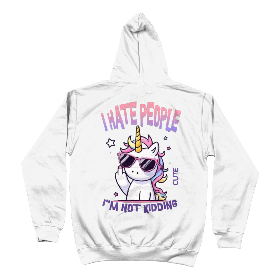Hoodie I hate people