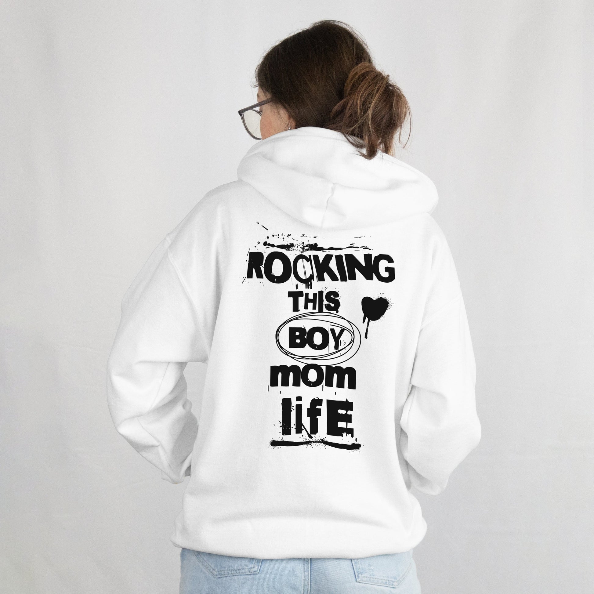 Hoodie Rocking this boy mom life