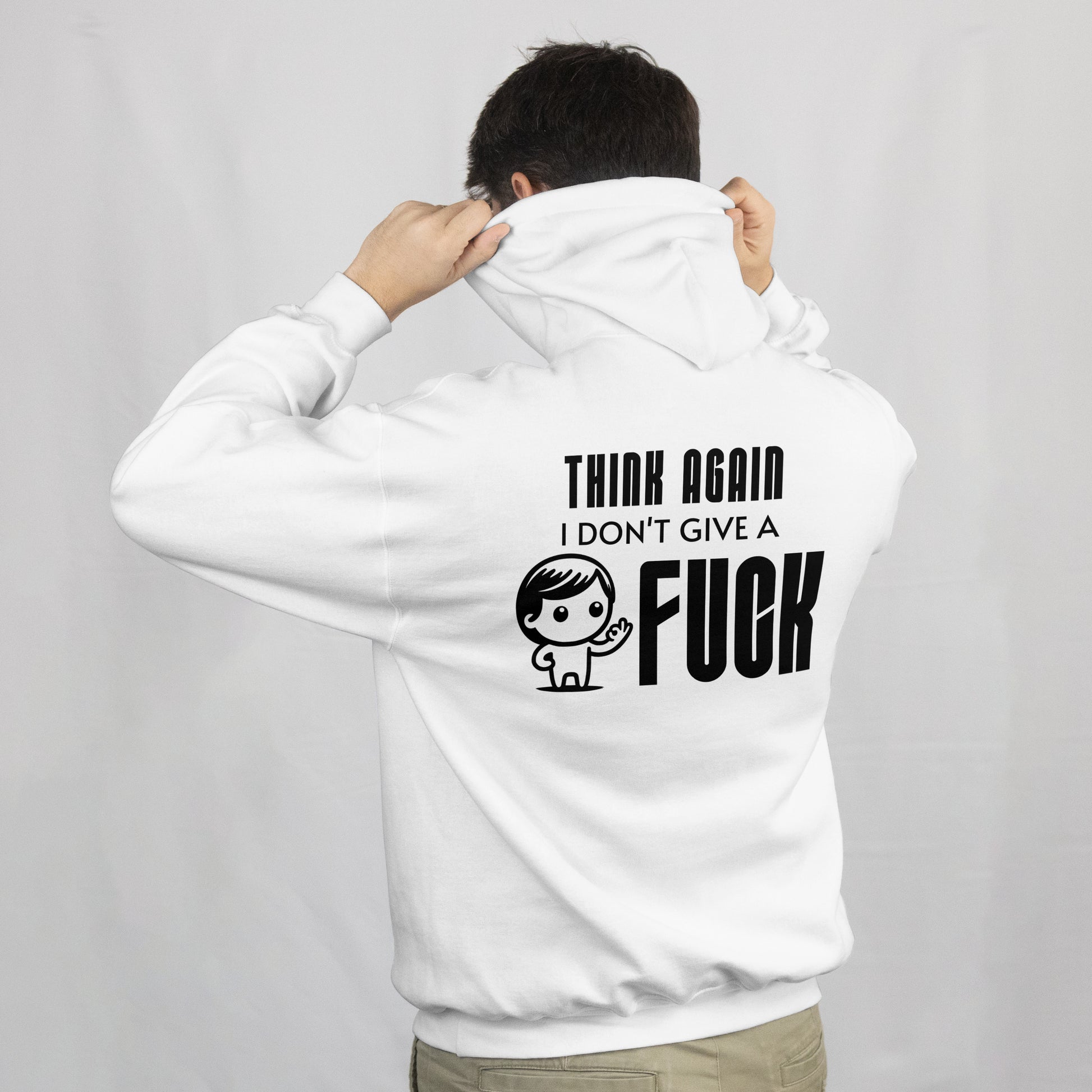 Hoodie THINK AGAIN