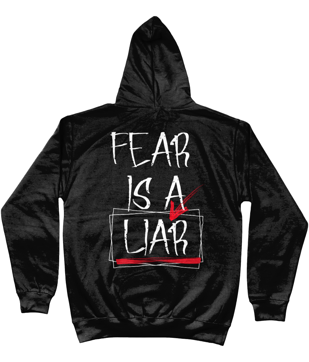 Hoodie fear is a liar 2
