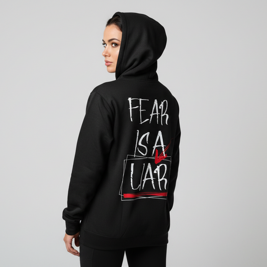 Hoodie fear is a liar 2
