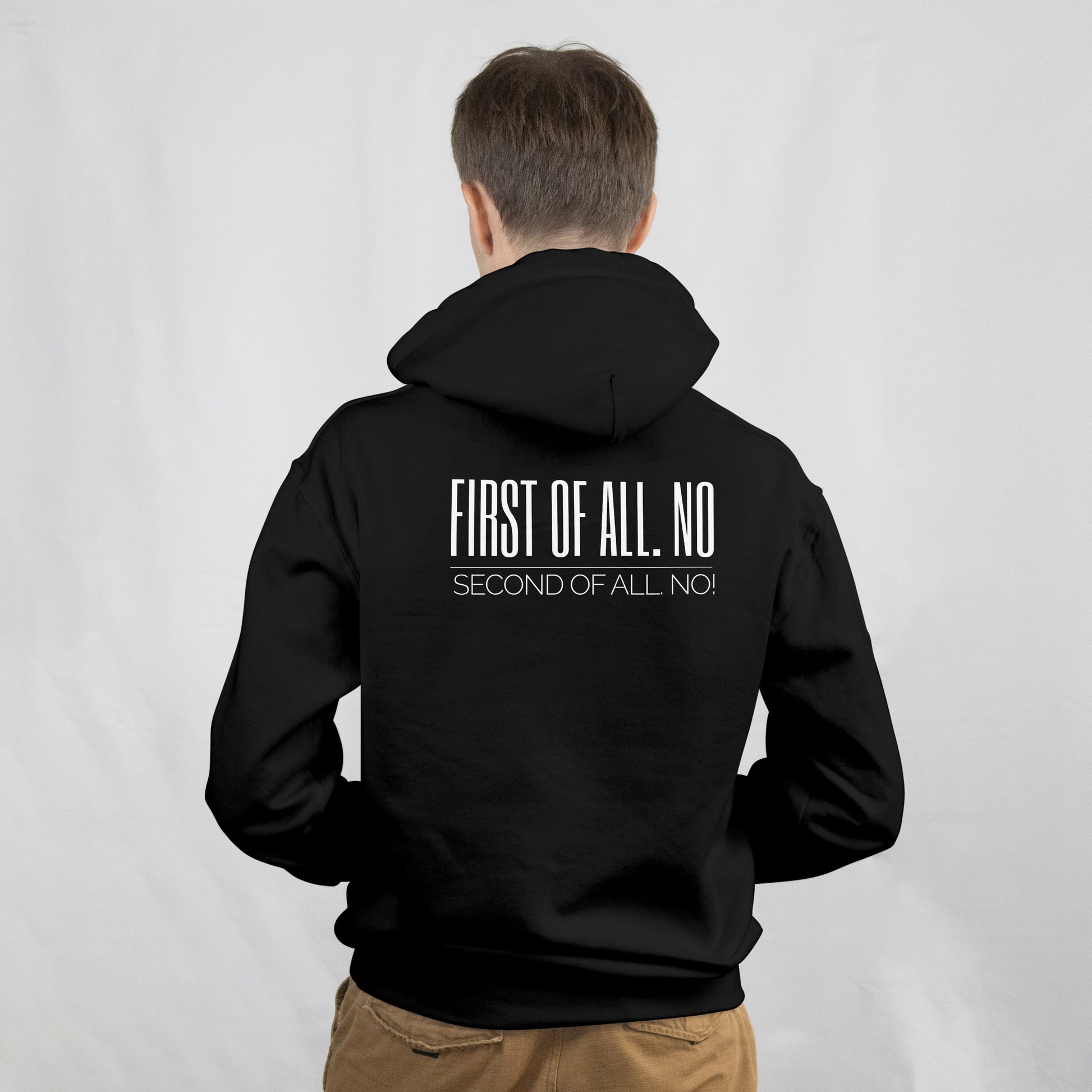 Hoodie first of all. no second of all. no! 2