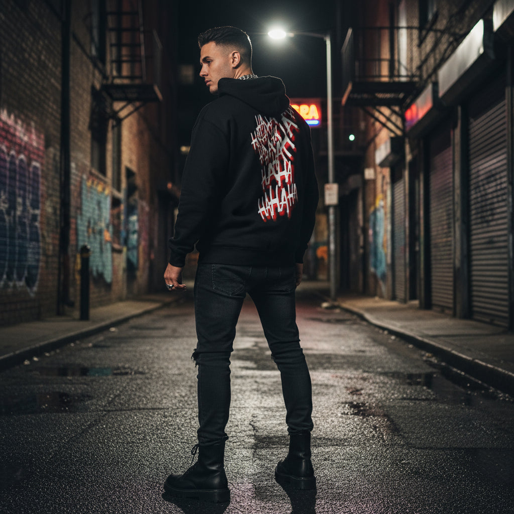 Kapuzenpullover, hahahaha