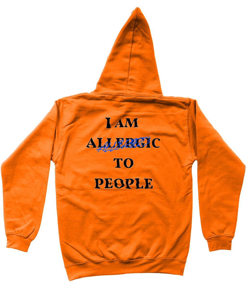 Hoodie kids I am allergic to people