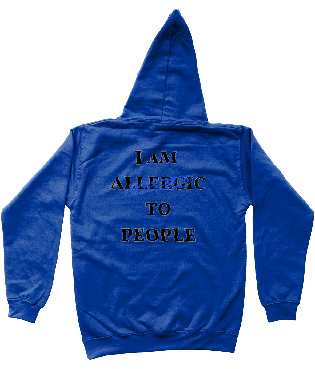 Hoodie kids I am allergic to people
