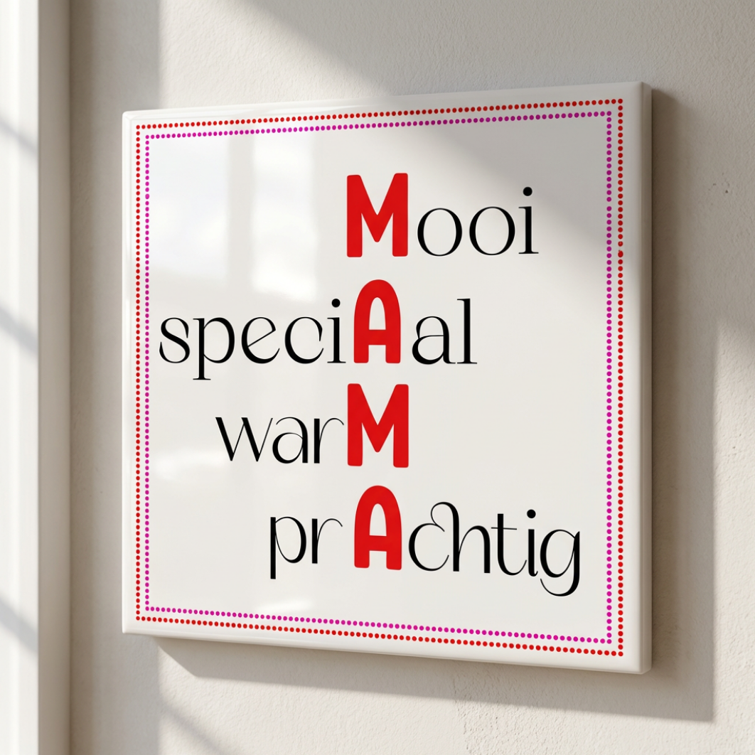Tegel 15x15 MAMA