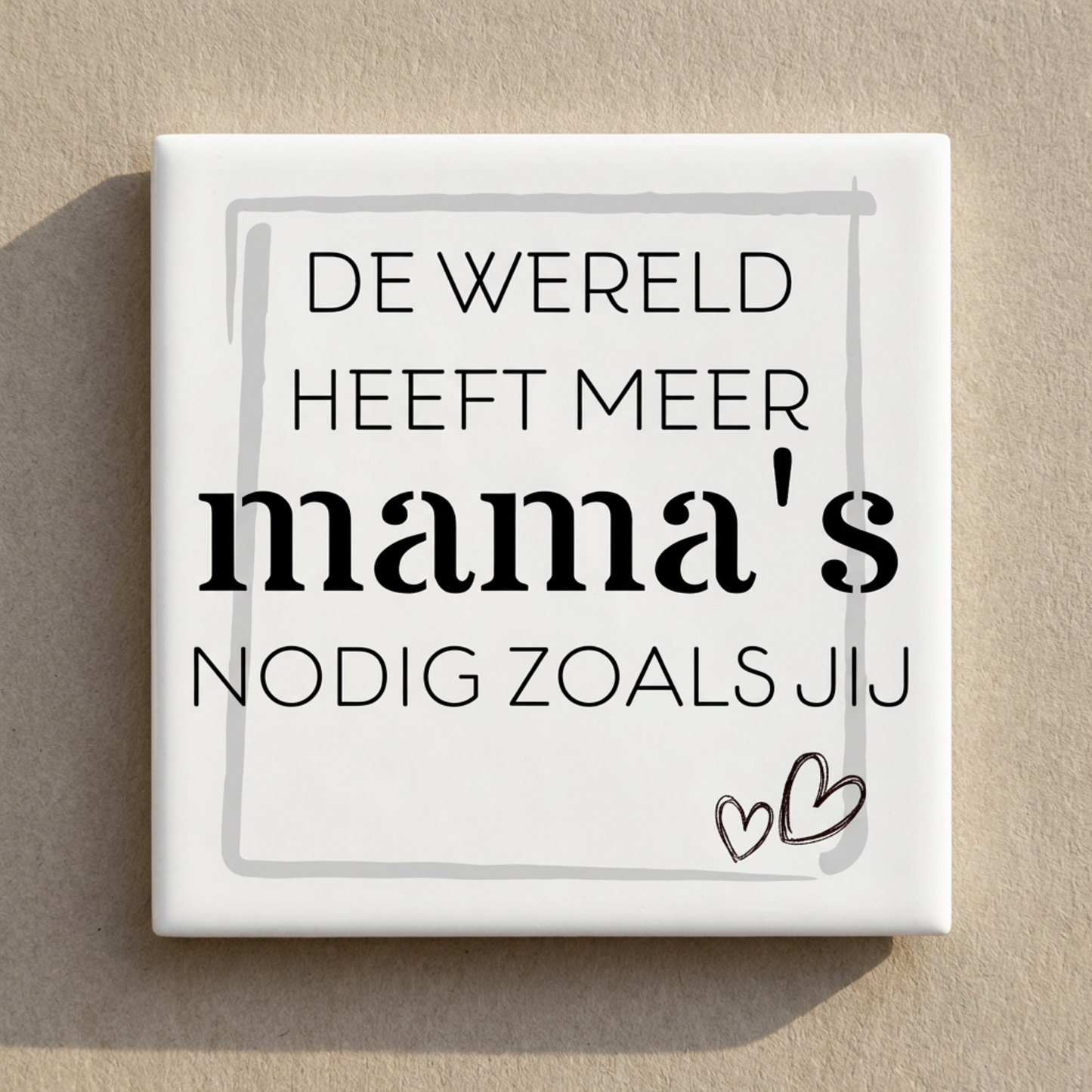 Tegel 15x15 de wereld heeft meer