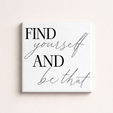 Tegel find yourself