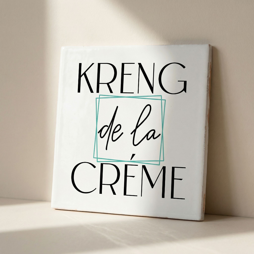 Tegel 15x15 kreng de la créme
